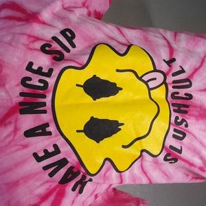 Have a Nice Sip Tie Dye T-Shirt Size S🦒66 NWOT